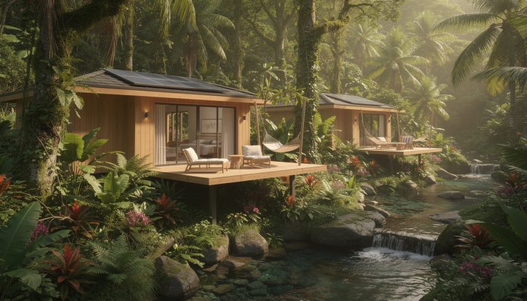 découvrez les plus beaux éco-lodges de basse-terre alliant luxe et écologie pour une expérience unique de déconnexion totale en pleine nature.