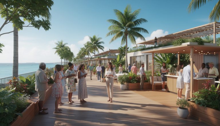 découvrez l'inauguration 2026 du nouveau front de mer éco-conçu à marigot, un projet innovant signé juliette, alliant développement durable et cadre naturel exceptionnel.