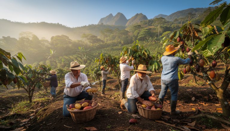 découvrez la tendance saisonnière en participant à la récolte du cacao bio dans les hauteurs pittoresques de la grenade. une expérience authentique alliant écotourisme et agriculture durable.