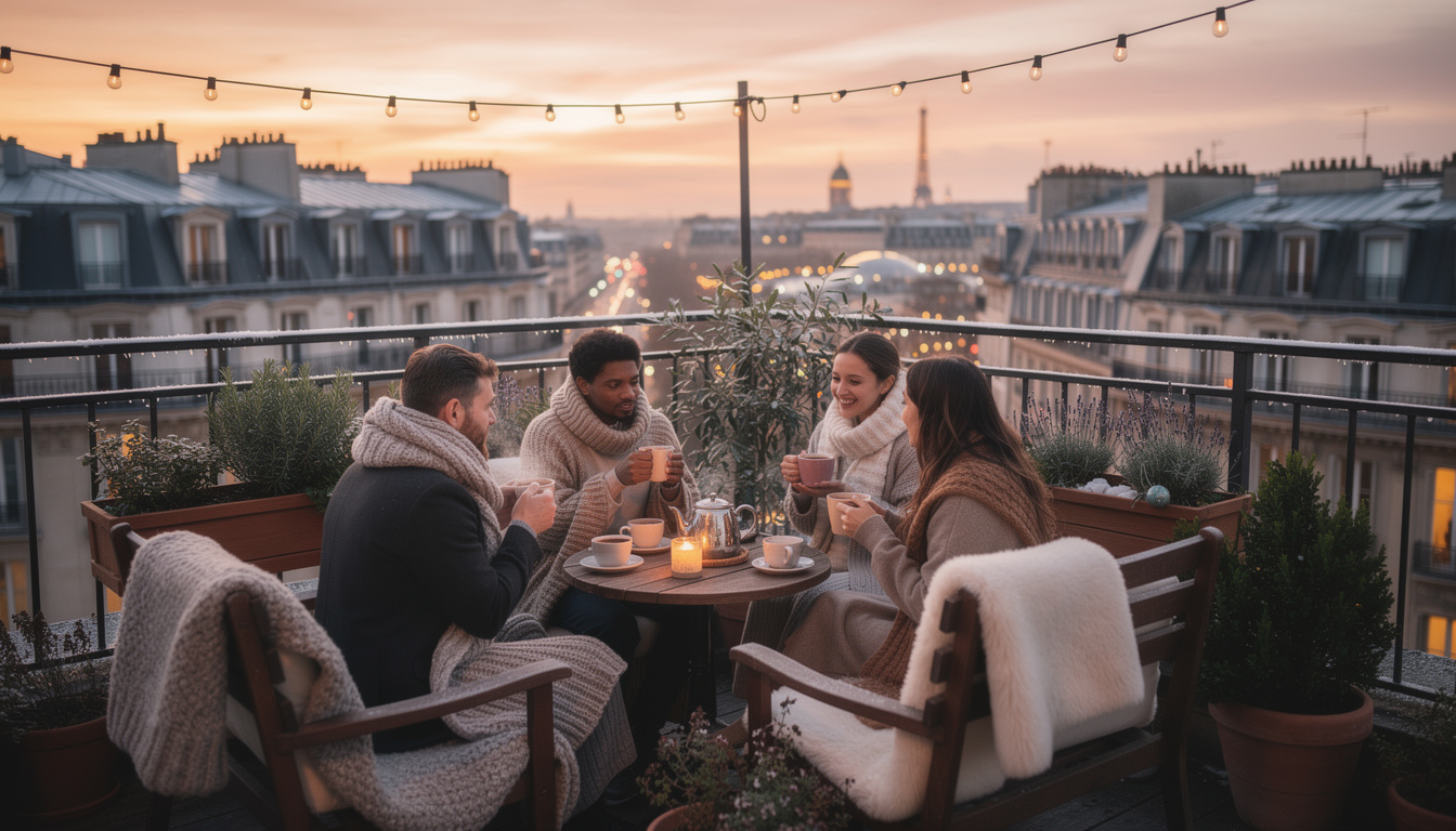 découvrez notre sélection des 5 plus beaux rooftops de la ville pour profiter d'un coucher de soleil magique cet hiver. ambiance cosy, vues imprenables et moments inoubliables garantis.