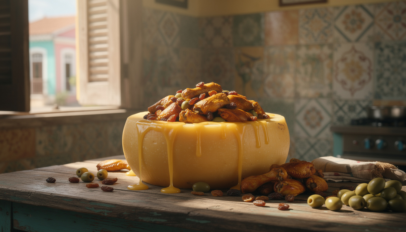 découvrez le keshi yena, un plat phare de la gastronomie caribéenne qui sublime le fromage hollandais dans une recette riche en saveurs et en tradition.