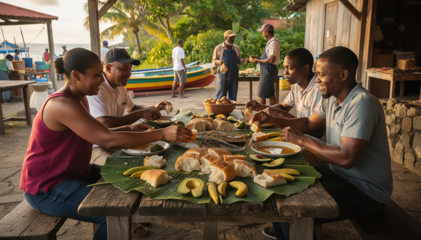 découvrez le « trempage » de la trinité, une tradition gastronomique unique qui célèbre l'art de partager un repas convivial à la main, entre amis ou en famille.