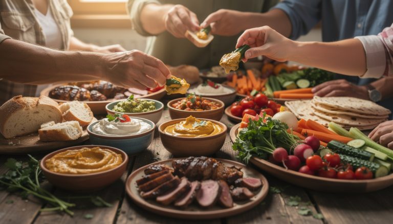 découvrez le 'trempage' de la trinité, une tradition gastronomique unique qui célèbre l'art de partager un repas convivial et authentique à la main.