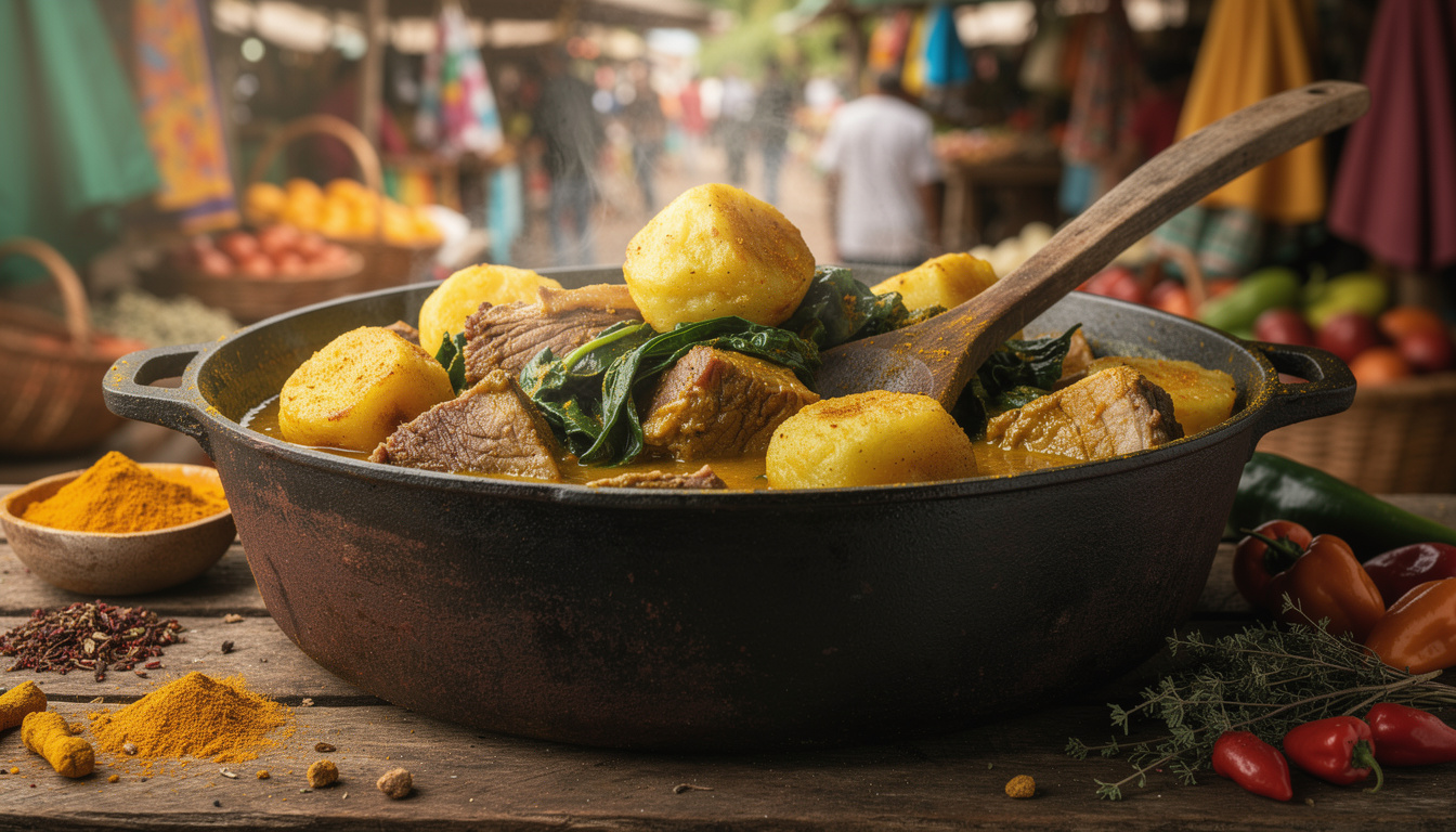 découvrez les secrets du plat national 'oil down' à travers les récits passionnés des chefs locaux, une immersion savoureuse au cœur de la gastronomie.
