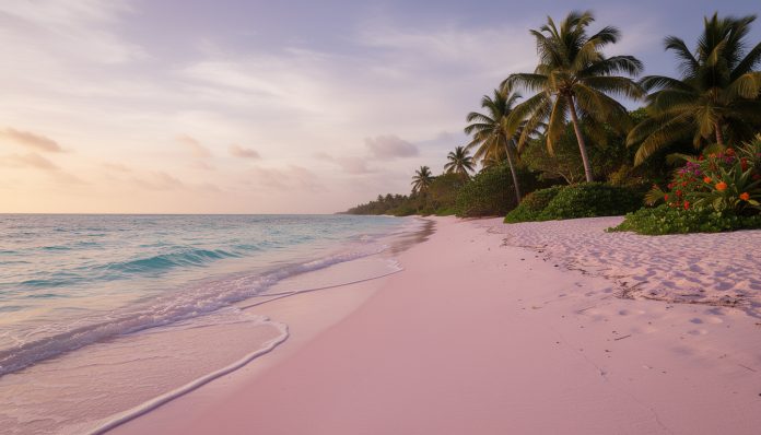 découvrez harbour island et son sable rose unique, une merveille géologique exceptionnelle révélant les secrets naturels de cette île paradisiaque.
