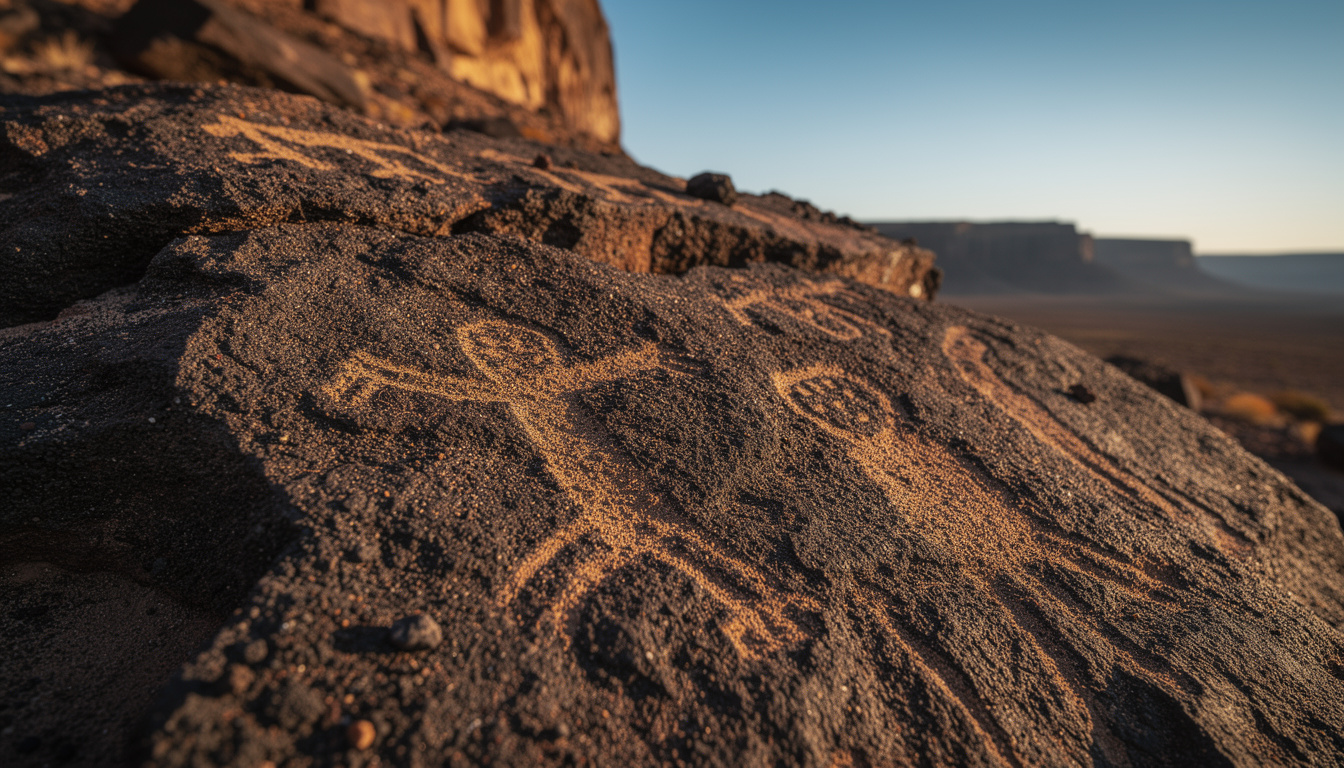 découvrez le mystère fascinant des pétroglyphes amérindiens, ces messages gravés sur la pierre que les chercheurs peinent encore à déchiffrer.
