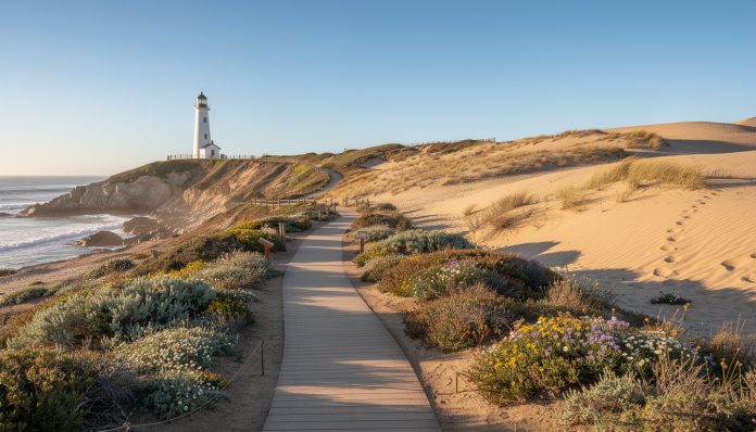 découvrez en 2026 le nouveau sentier écologique qui relie le phare california aux magnifiques dunes de sable, une promenade nature idéale pour les amoureux de l'environnement et des paysages préservés.