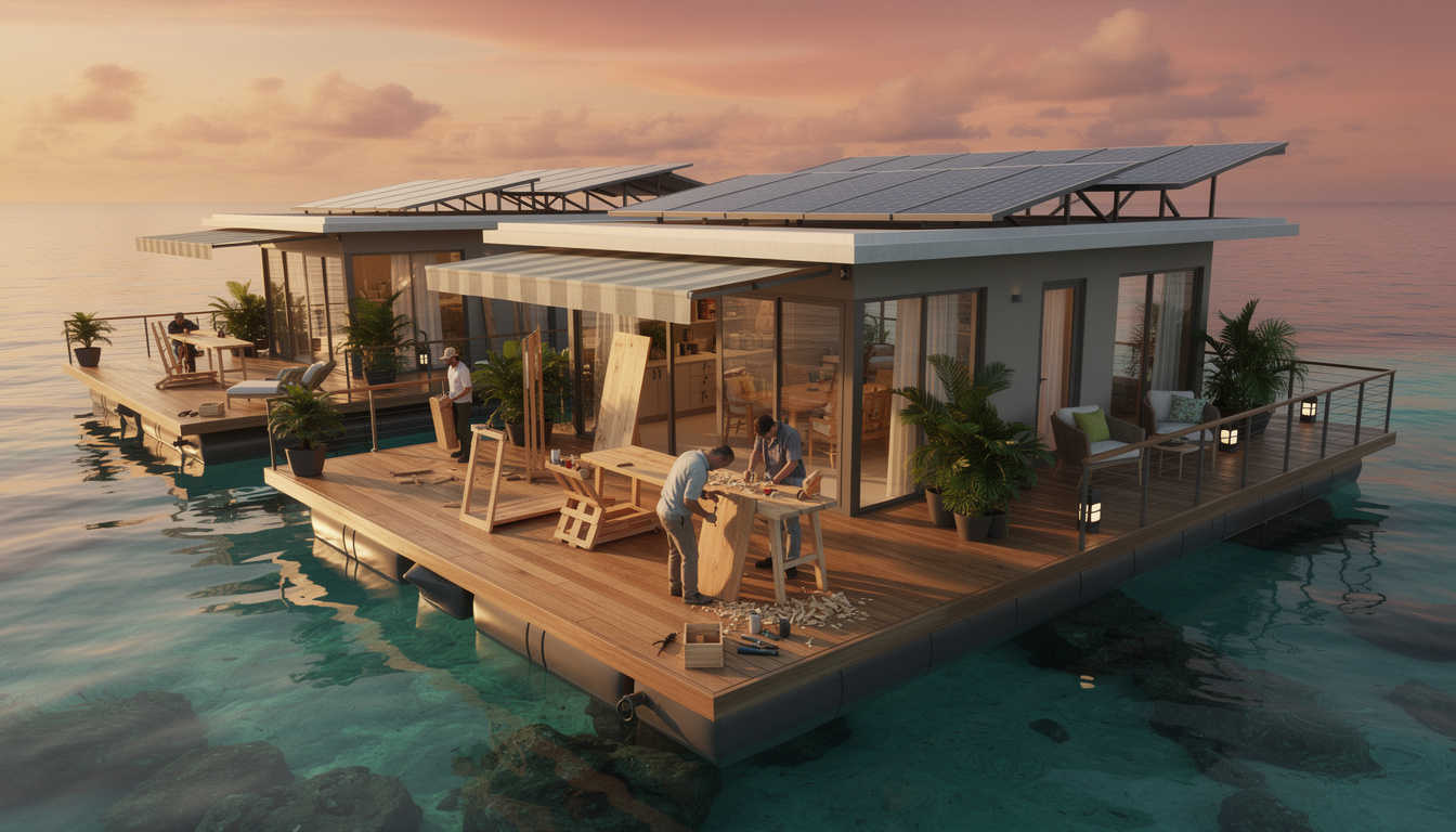 découvrez l'hôtel flottant révolutionnaire 'zéro empreinte' inauguré en 2026 au large des bahamas, alliant luxe écologique et innovation pour un séjour unique respectueux de l'environnement.