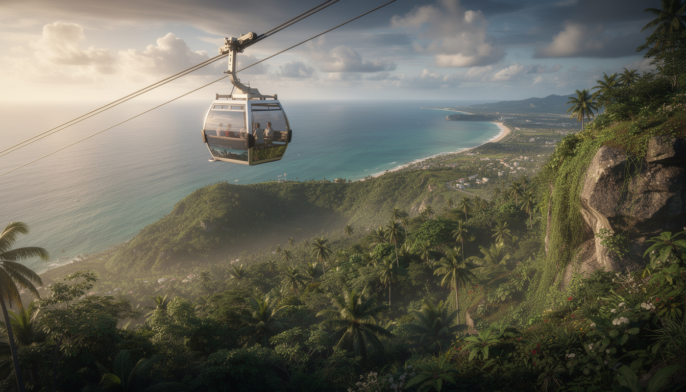 découvrez le teleférico de puerto plata 2.0, une expérience réinventée pour monter au sommet du pico isabel de torres. profitez d'une vue spectaculaire et d'une aventure inoubliable.