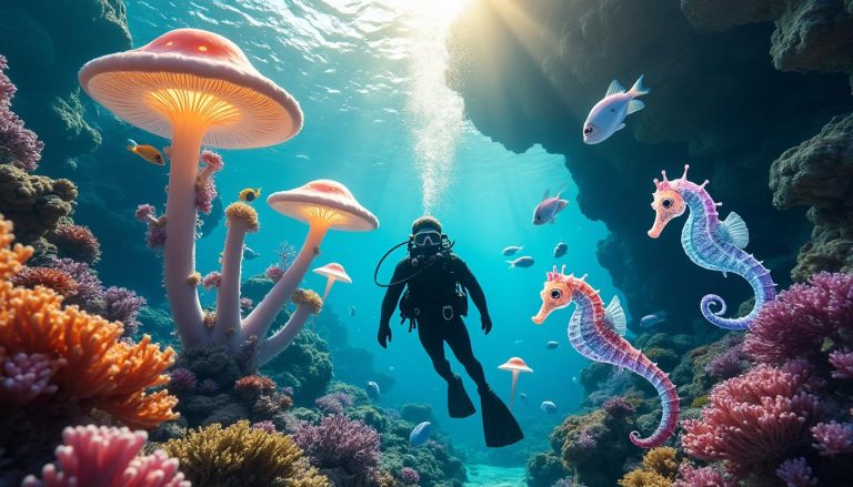 découvrez l'aventure sous-marine unique avec la plongée « alice au pays des merveilles » et explorez le récif corallien le plus féerique de l'île, un véritable paradis pour les amateurs de nature et de merveilles aquatiques.