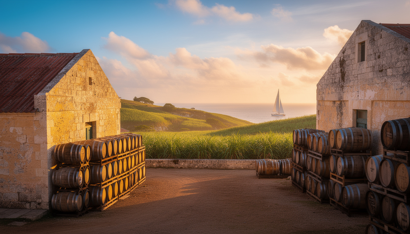 découvrez l'histoire fascinante de mount gay, la plus vieille distillerie du monde, à travers l'analyse experte de frédéric lors de la route du rhum.