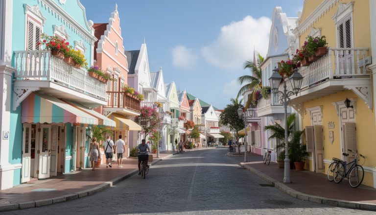 découvrez philipsburg à sint maarten, une plongée dans son architecture néerlandaise colorée et une analyse détaillée de son urbanisme unique.