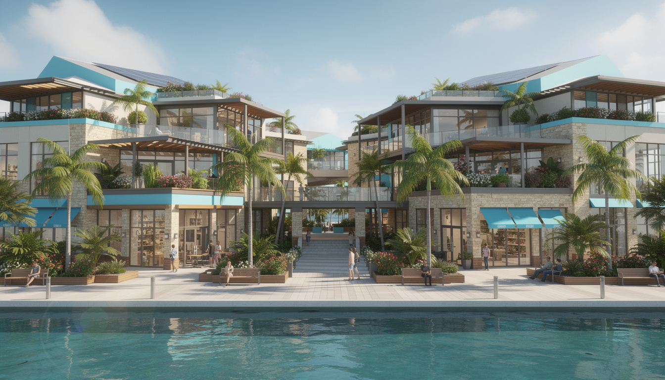 découvrez camana bay, un exemple emblématique d'urbanisme moderne et durable aux caraïbes, façonnant un avenir architectural innovant et respectueux de l'environnement.
