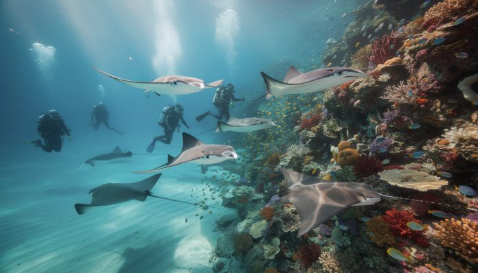 découvrez les meilleurs spots de plongée en 2026 pour observer la spectaculaire migration des raies. guide complet des sites incontournables pour les passionnés de nature et d'aventure sous-marine.