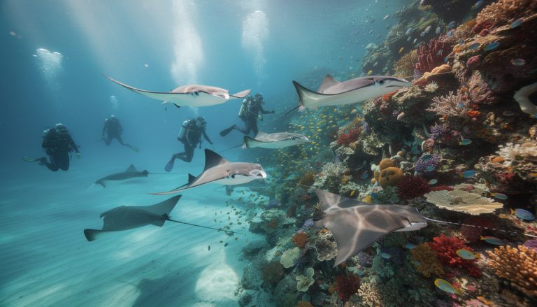 découvrez les meilleurs spots de plongée en 2026 pour observer la spectaculaire migration des raies. guide complet des sites incontournables pour les passionnés de nature et d'aventure sous-marine.