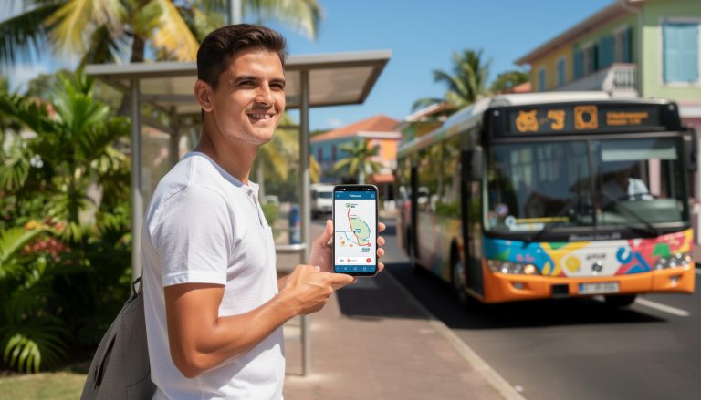 découvrez cette application mobile gratuite, l'outil indispensable pour ne jamais vous perdre en bus en guadeloupe et voyager en toute sérénité.