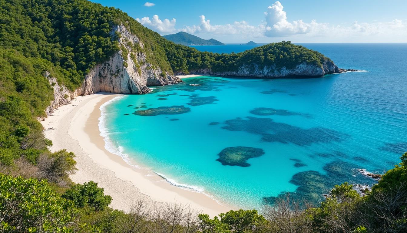 découvrez l'île de culebra et son trésor caché, flamenco beach, un endroit idyllique pour profiter d'une plage paradisiaque loin de la foule et du tourisme de masse.