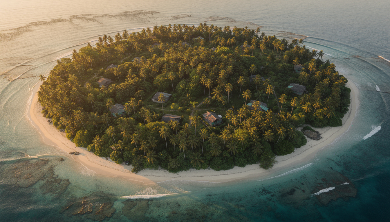 découvrez cette île incroyable où les cocotiers surpassent en nombre les habitants, un véritable paradis méconnu à explorer.