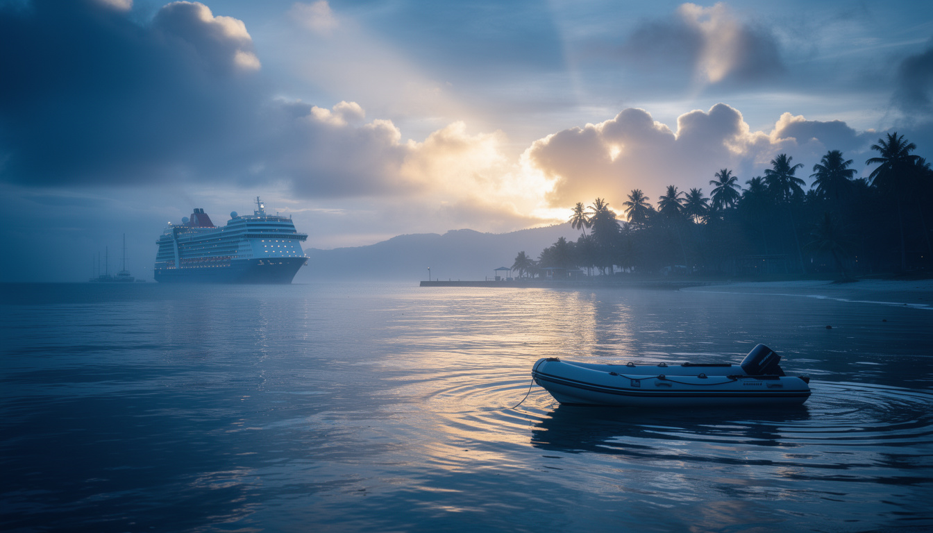 découvrez l'histoire incroyable d'une femme qui manque son bateau de croisière de seulement 2 minutes et ce qui se passe ensuite. suspense et rebondissements garantis !