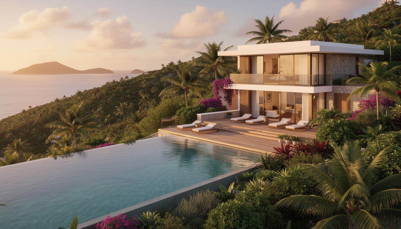 découvrez saint-barth autrement avec notre guide exclusif des villas secrètes, havres de luxe discret loin de l'agitation de gustavia.