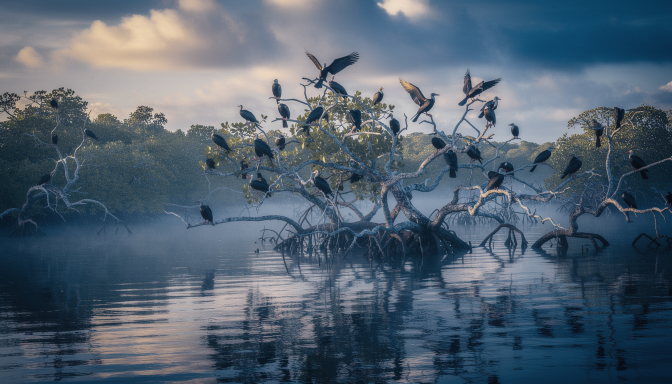 découvrez les majestueuses frégates géantes dans leur habitat naturel au sanctuaire de barbuda, un lieu préservé où la nature révèle toute sa splendeur.