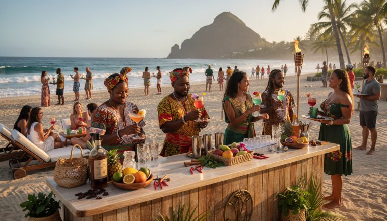découvrez en 2026 le premier festival de mixologie créole sur la plage du diamant, une expérience unique mêlant saveurs, culture et ambiance tropicale.