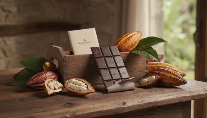 découvrez la nouveauté culinaire grand'rivière : le chocolat "grand cru", une véritable pépite qui sublime le terroir avec des saveurs uniques et raffinées.