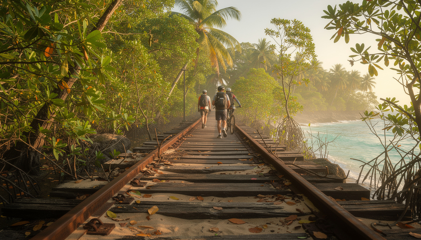découvrez le bahamas rail-trail, une nouvelle initiative qui transforme d'anciennes voies ferrées en magnifiques sentiers de randonnée, offrant une expérience unique en pleine nature.