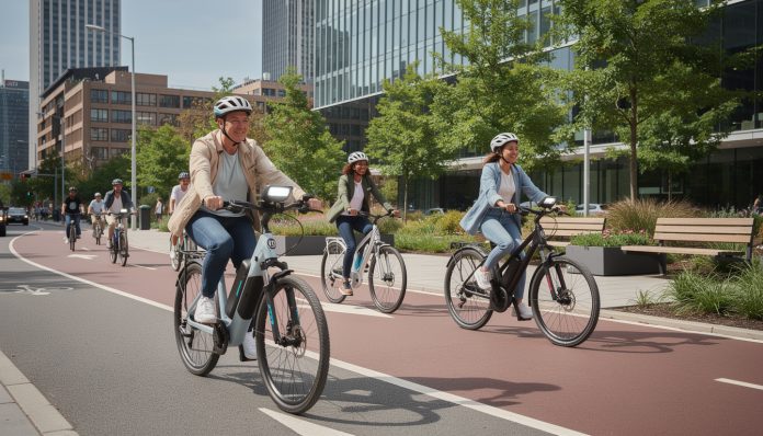 découvrez le bici-tour électrique, l'innovation écologique pour explorer la ville autrement. profitez d'une balade urbaine 100 % électrique, respectueuse de l'environnement et pleine de découvertes.