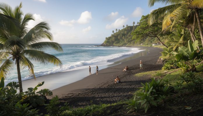 découvrez comment profiter de la plage de sable noir d'anse chastanet sans être résident de l'hôtel et vivez une expérience unique au cœur de ce trésor naturel.