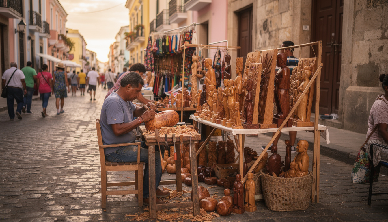 découvrez les marchés authentiques de la calle el conde, véritables trésors pour trouver les sculptures en bois uniques et artisanales de frédéric, réalisées avec passion et savoir-faire.