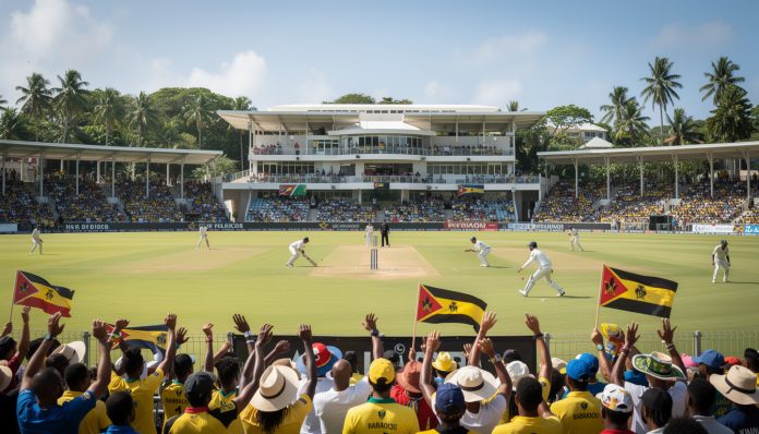 découvrez l'ambiance unique du cricket à kensington oval, un véritable temple pour les barbadiens où ce sport est bien plus qu'un jeu, une véritable passion nationale.