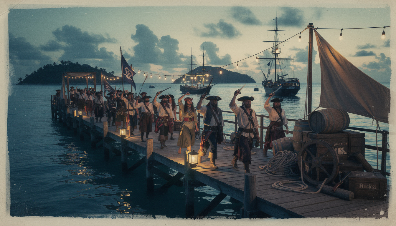 découvrez comment l'archipel célèbre chaque année la pirates week, un événement culturel unique qui met en lumière son passé légendaire de corsaires et d'aventuriers.