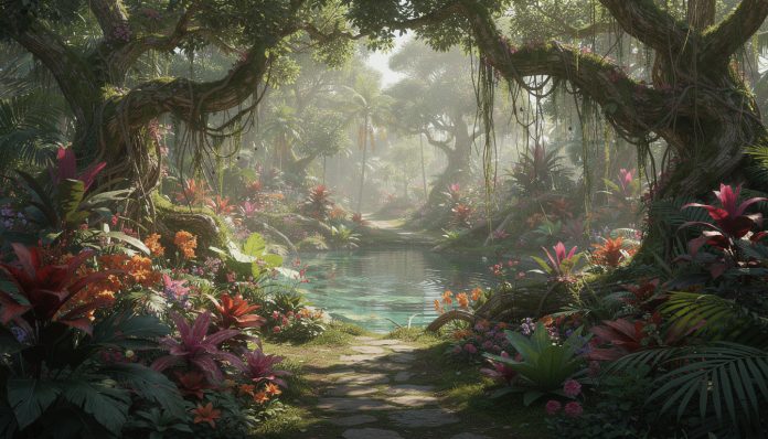 découvrez hunte’s gardens, le jardin le plus enchanté de l'île, à travers le regard captivant de florian. plongez dans un univers floral unique et magique.