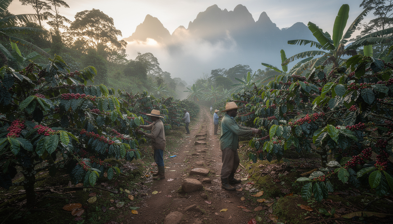 découvrez les blue mountains en jamaïque, un lieu enchanteur où les plantations de café se mêlent à la brume mystique pour offrir une expérience unique et magique.