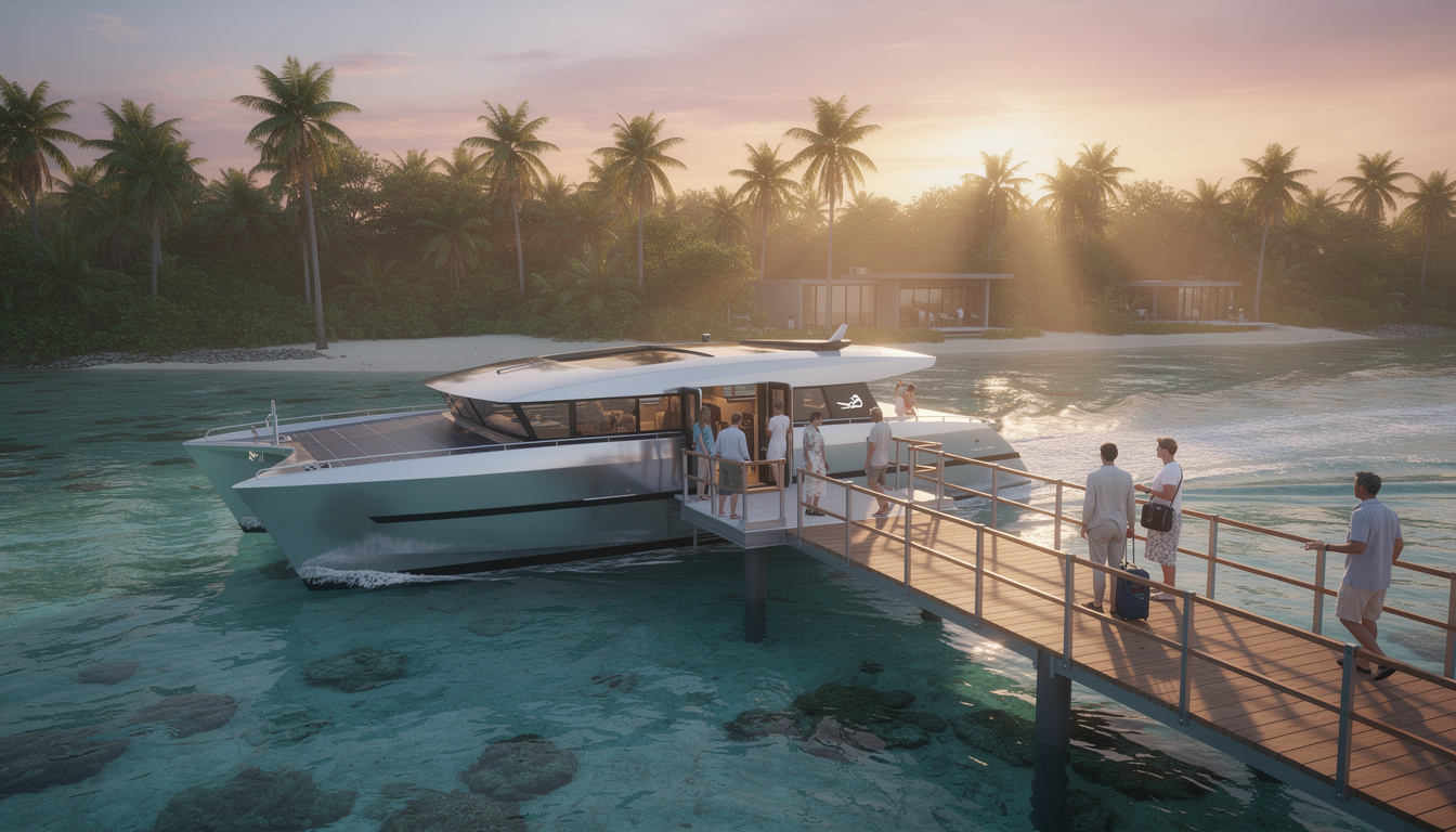 découvrez la nouveauté 2026 : la liaison rapide en ferry électrique entre nassau et exuma, une solution écologique et innovante pour un voyage confortable et rapide aux bahamas.