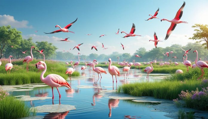 découvrez l'extension du sanctuaire des flamants roses à jan kok prévue pour 2026, une nouveauté exceptionnelle pour la protection et l'observation de ces magnifiques oiseaux.