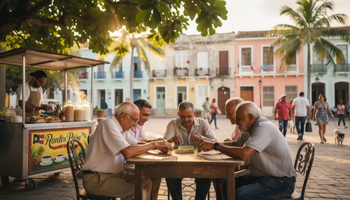 découvrez parque colón, cœur vibrant de la vie dominicaine où l'art de vivre se révèle entre parties de dominos animées et cafés matinaux savoureux.