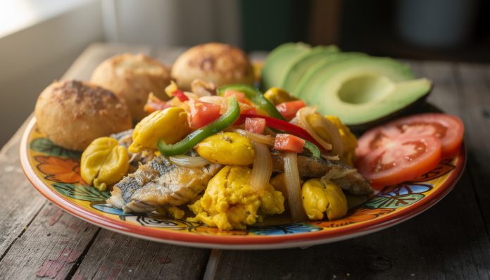 découvrez l'ackee et saltfish, le petit-déjeuner national jamaïcain, et laissez-vous surprendre par ses saveurs uniques et authentiques. un plat signature à ne pas manquer !