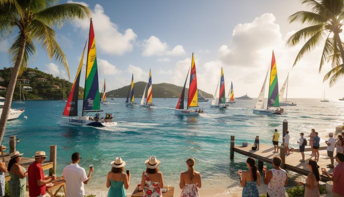 découvrez comment plonger au cœur de l'ambiance unique de sailing week, la plus grande régate des caraïbes, et vivre une expérience inoubliable entre mer, vent et convivialité.