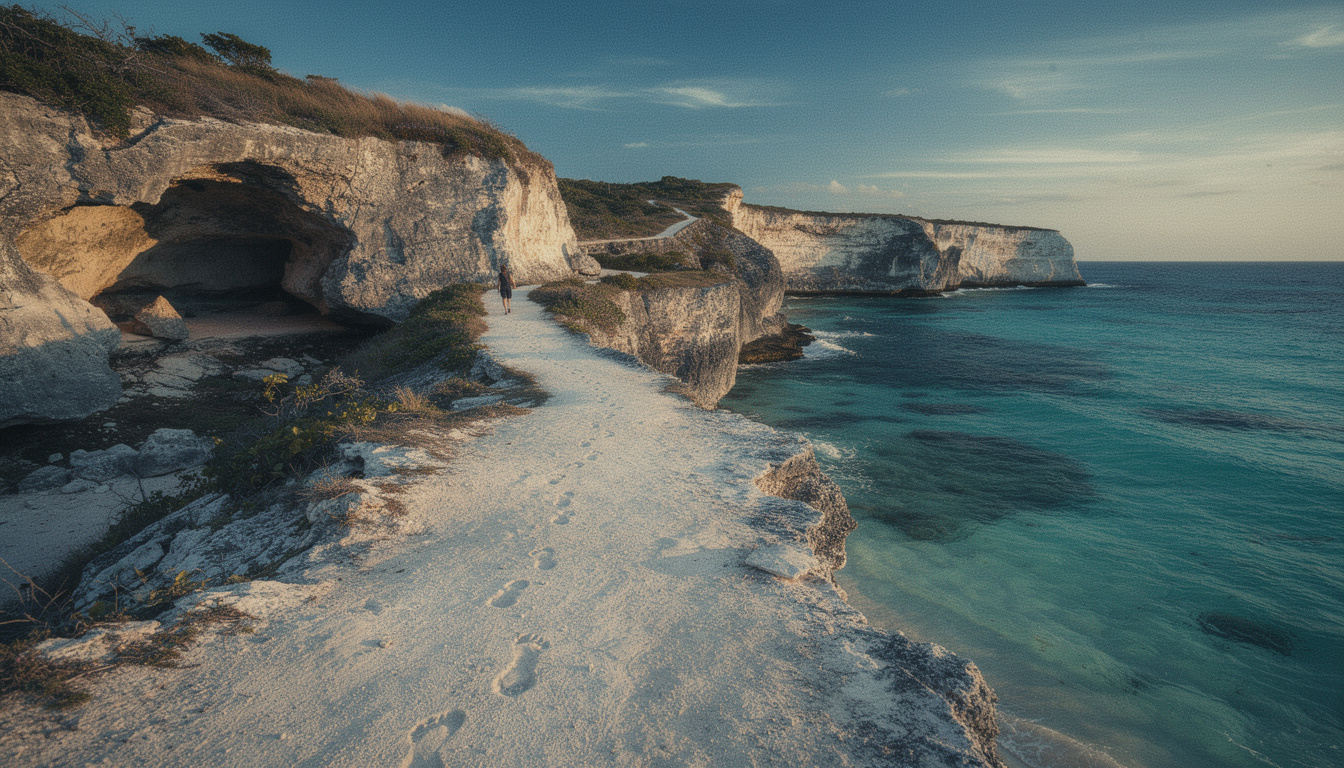 explorez cayman brac en mode slow travel : partez à pied à la découverte des mystérieuses grottes de pirates cachées et vivez une aventure authentique au cœur de cette île unique.