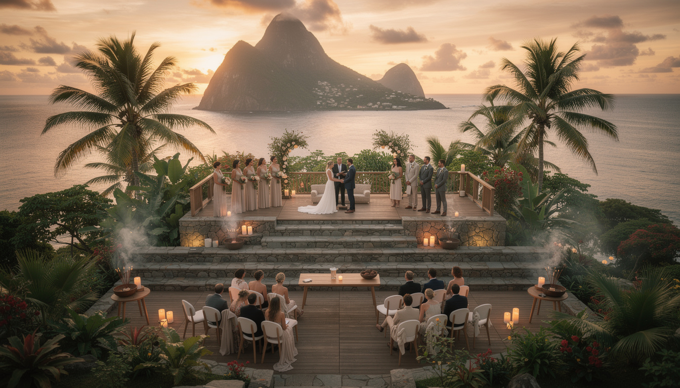 découvrez pourquoi sainte-lucie est la destination incontournable pour les mariages intimistes, alliant paysages paradisiaques, ambiance romantique et prestations sur mesure.