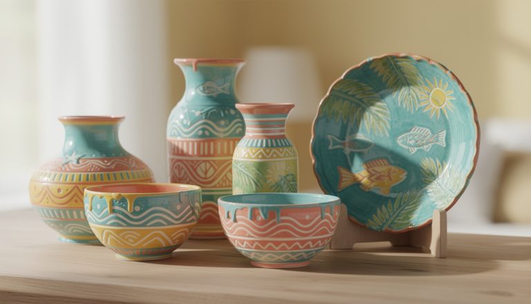 découvrez la céramique colorée de barbade, un artisanat unique et vibrant, parfait pour sublimer votre décoration intérieure cette saison.