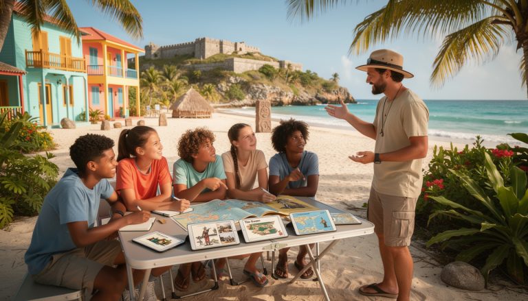 découvrez comment initier vos adolescents à l'histoire passionnante des caraïbes lors de vos voyages grâce à l'éducation nomade, une expérience ludique et enrichissante.