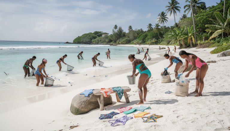 découvrez ces marques de maillots de bain engagées qui contribuent activement au nettoyage des océans des caraïbes, alliant mode et protection de l'environnement.