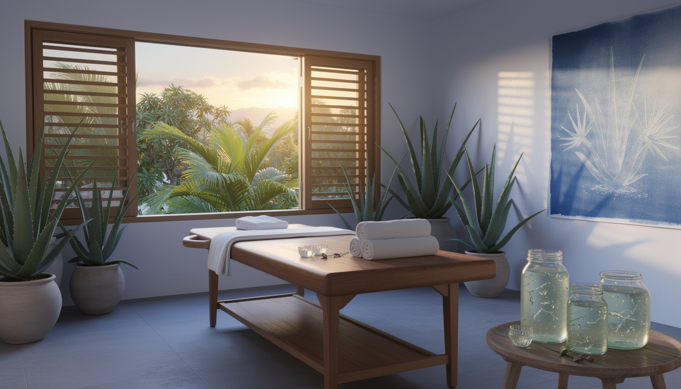 découvrez le bien-être authentique avec les spas à l'aloé vera, le secret beauté ancestral des antiguais pour une peau douce et revitalisée.