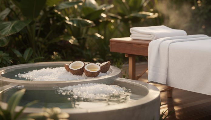 Bien-être : Les spas au sel marin et huiles de coco locales, la cure de jouvence. découvrez les bienfaits des spas au sel marin et aux huiles de coco locales pour une cure de jouvence naturelle et revitalisante.