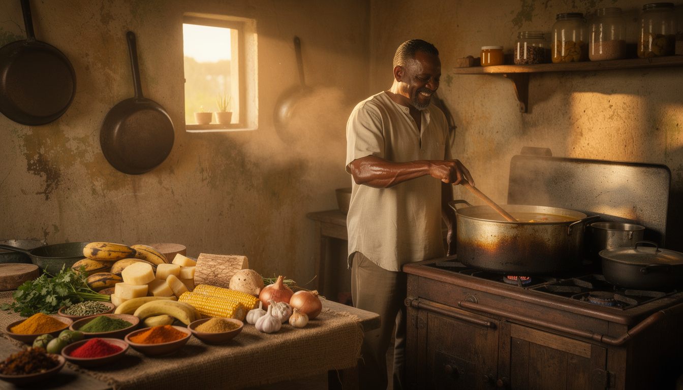 découvrez le sancocho, le ragoût sacré des jours de fête, à travers le récit passionné de frédéric. plongez dans les saveurs authentiques de cette spécialité gastronomique incontournable.