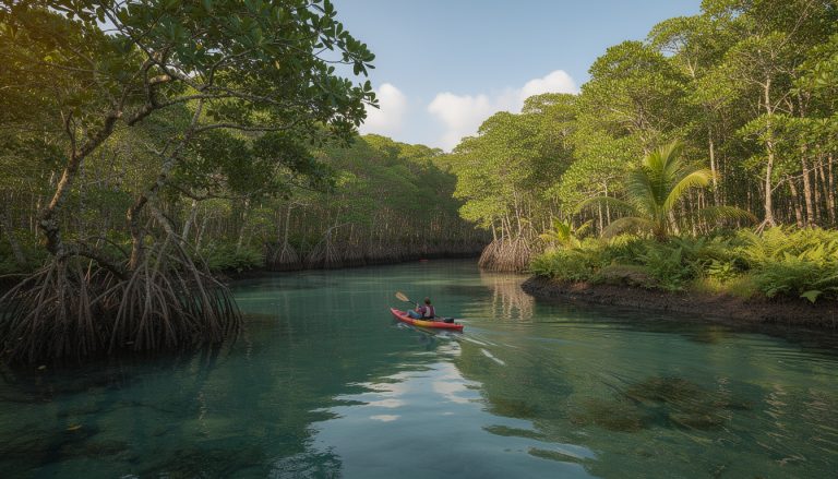 découvrez le grand cul-de-sac marin en kayak, explorez ses mangroves luxuriantes et ses îlets secrets pour une aventure nature inoubliable.