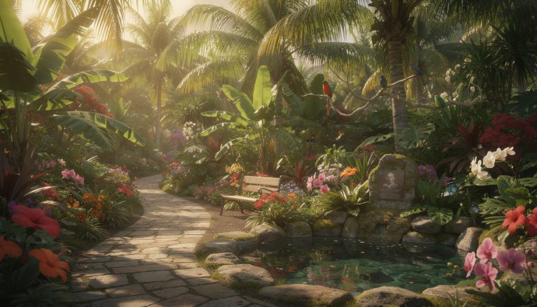 découvrez le jardin botanique de deshaies, une oasis de sérénité où vous pouvez suivre les pas de coluche et explorer une nature luxuriante et apaisante.